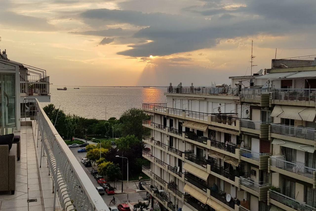 Magic Roof, Sea & Sunset!!! Otel Selanik Dış mekan fotoğraf