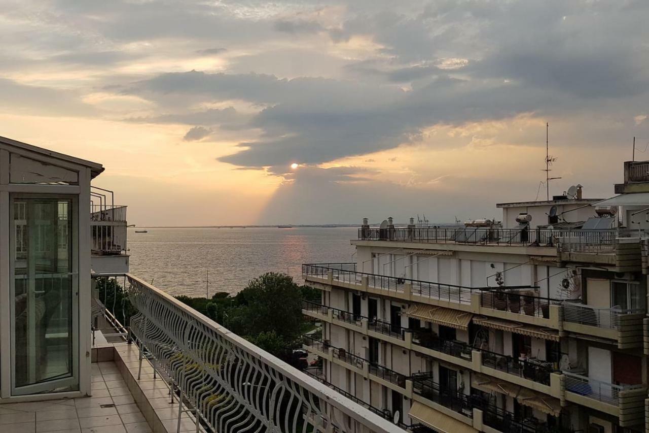 Magic Roof, Sea & Sunset!!! Otel Selanik Dış mekan fotoğraf