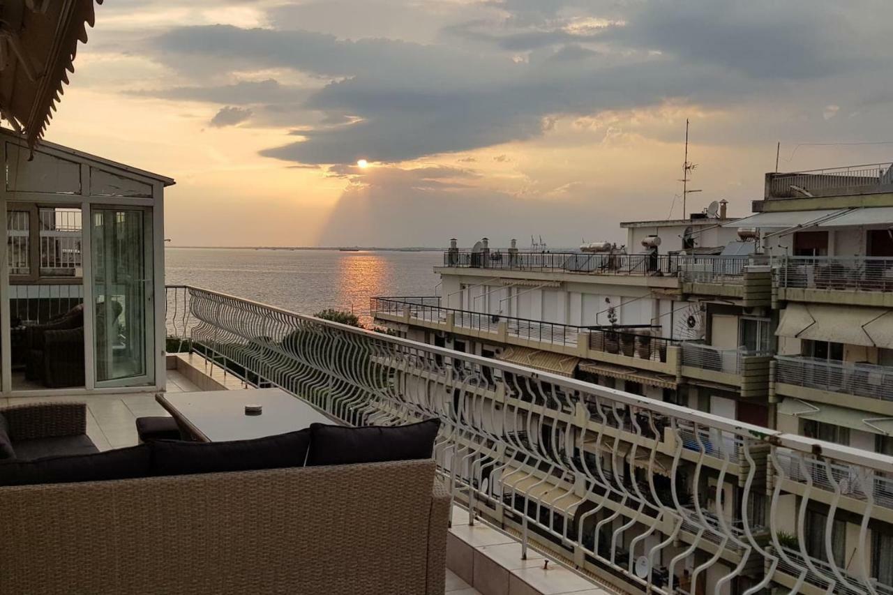 Magic Roof, Sea & Sunset!!! Otel Selanik Dış mekan fotoğraf