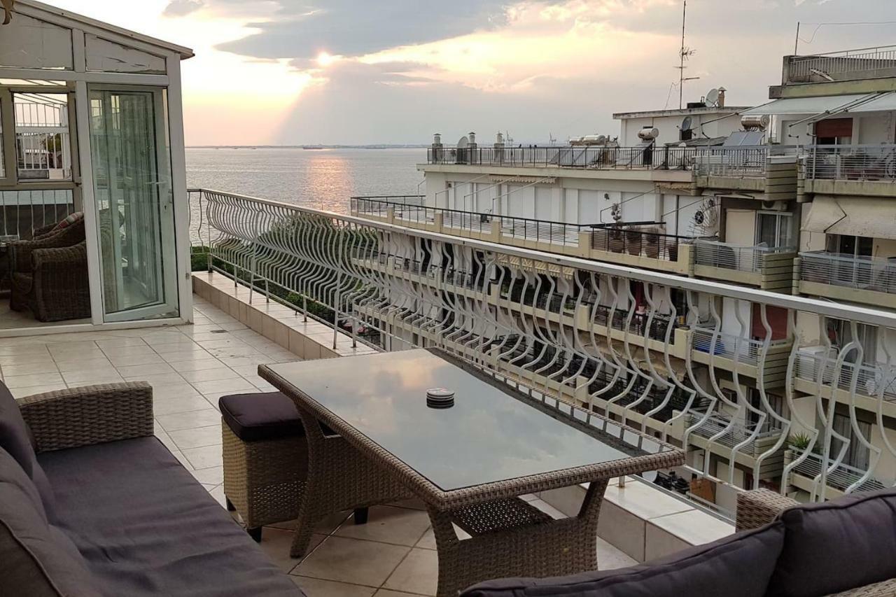 Magic Roof, Sea & Sunset!!! Otel Selanik Dış mekan fotoğraf